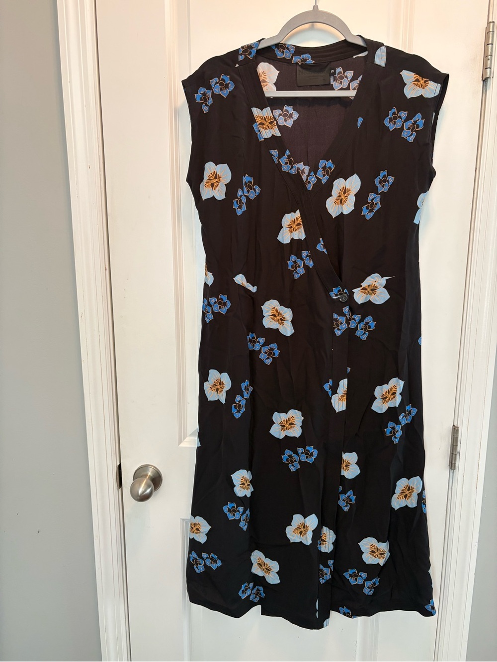 No.6 Store Floral Printed Wrap Dress